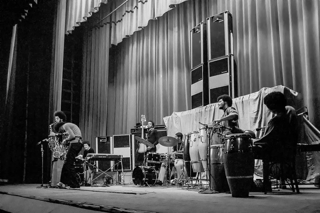Miles Davis performing in November 1971