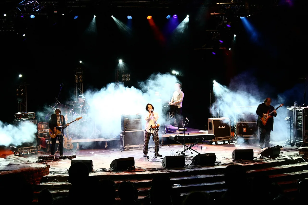 Marillion performing at the Loreley amphitheatre in September 2010