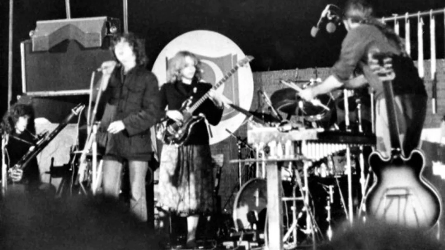 Henry Cow performing at Festa dell’Unità in Turin in September 1976